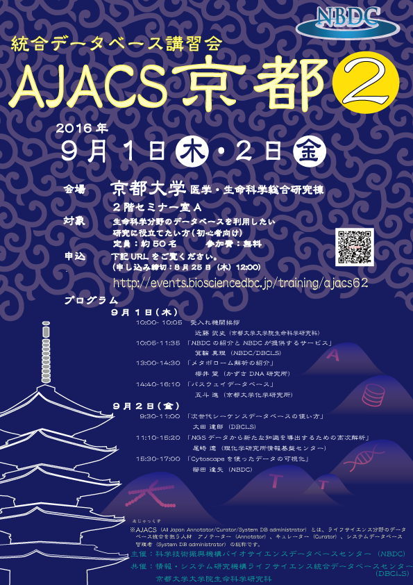 AJACS京都２ポスター